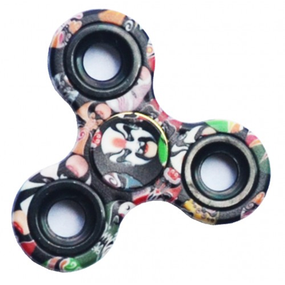 6 Piece Of Colorful Hand Fidget Spinner-Relief Stress And Anxiety