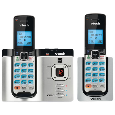 VTech 2-Handset DECT 6.0 Cordless Phone With Bluetooth And Caller ID (DS6621-2) - Silver The phone is working well, I adjusted the ringtone to as low as it can go