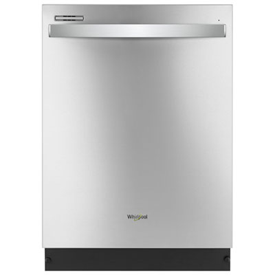 Whirlpool 24" 51dB Built-In Dishwasher (WDT710PAHZ) - Stainless Steel Our only issue is that the top tray makes a noise when sliding in and out