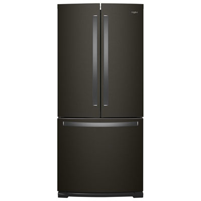 Réfrigérateur À Deux Portes 19,7 Pi3 30 Po De Whirlpool Avec Éclairage Del (Wrf560Sfhv) - Inox Noir Best product build quality, great cooling