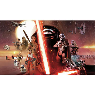 Image of RoomMates Star Wars: The Force Awakens 6' x 10.5' Wallpaper Mural