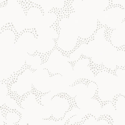 Image of Wall Vision Wonderland Himmel Abstract Dots Wallpaper - Grey