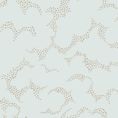 Image of Wall Vision Wonderland Himmel Abstract Dots Wallpaper - Mint
