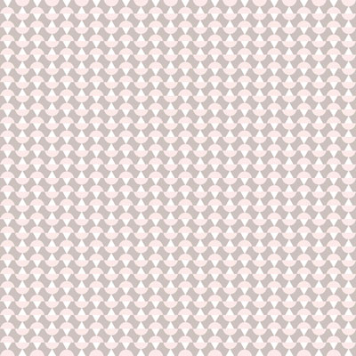 Image of Wall Vision Scandinavian Designers II Arne Geometric Wallpaper - Blush