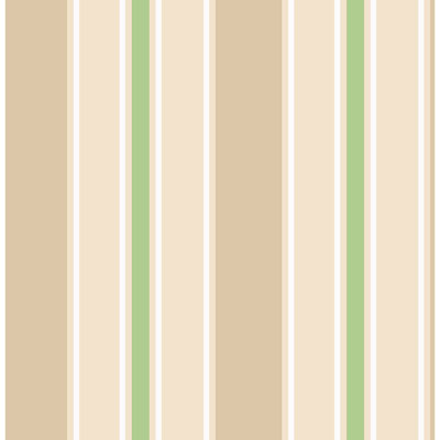 Image of Brewster You Are My Sunshine Stripe Wallpaper - Light Green