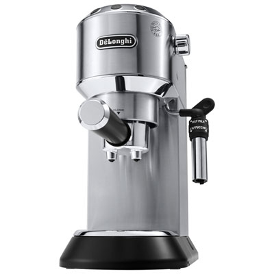 De'Longhi Dedica DeLuxe Manual Espresso Machine - Silver