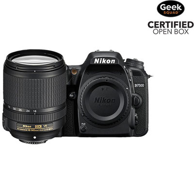 Boîte Ouverte - Appareil Photo Reflex Numérique D7500 De Nikon Avec Objectif Ed Vr 18-140 Mm