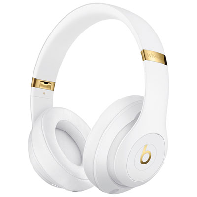 Beats by Dr. Dre Studio3 Over-Ear Noise Cancelling Bluetooth Headphones - White Let the beat continue