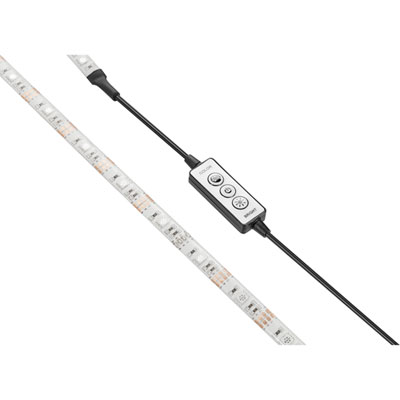 Insignia 6' RGB Multi-Colour Dimmable LED Strip Light - Only at Best Buy Leds are great!