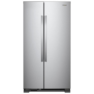 Whirlpool 33" 21.7 Cu. Ft. Side-By-Side Refrigerator (WRS312SNHM) - Monochromatic Stainless Steel this is the best refrigerator we ever purchased