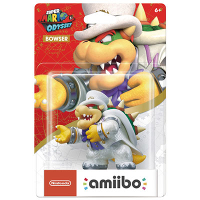 amiibo Super Mario Odyssey Bowser Wedding Outfit Nice figure