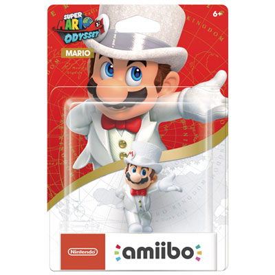 amiibo Super Mario Odyssey Mario Wedding Outfit Nintendo - amiibo Figure (Super Mario Odyssey Seri