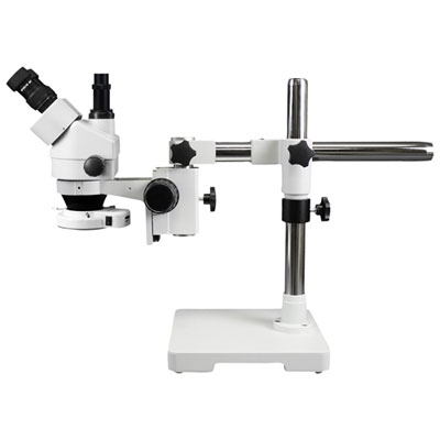Walter Products 7x - 45x Trinocular Stereo Microscope with 144-LED Ring Light (WP-3F-IFR07)
