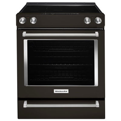 KitchenAid 30" True Convection Slide-In Smooth Top Electric Range - Open Box - Perfect Condition