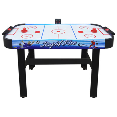 Image of Hathaway Rapid Fire 3-in-1 42   Air Hockey Multi-Game Table (BG1157M)