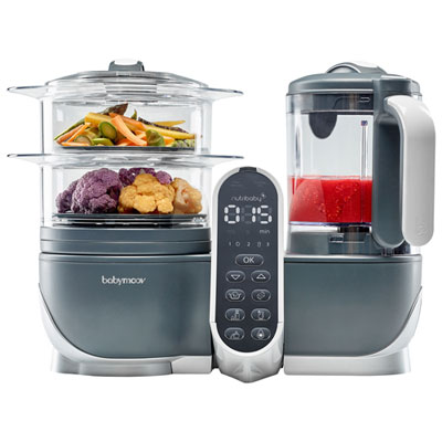 Image of Babymoov Duo Meal Station Food Processor - Industrial Grey