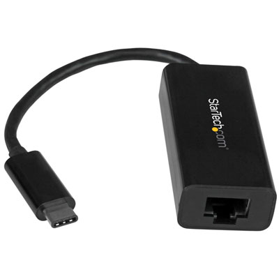 StarTech USB -C/Thunderbolt 3 to Gigabit Ethernet Network Adapter (US1GC30B)