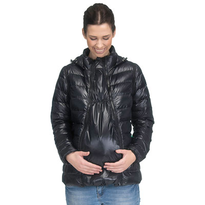 Image of Modern Eternity Lola Down Filled Maternity Jacket - X-Small - Navy