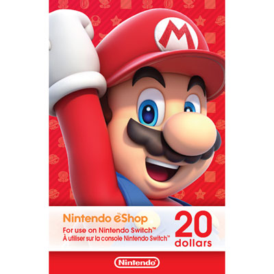 Image of Nintendo eShop $20 Gift Card - Digital Download