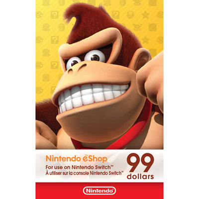 Image of Nintendo eShop $99 Gift Card - Digital Download
