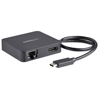 Adaptateur Usb-C À Hdmi/ethernet/usb 3.0/usb-C De Startech (Dkt30Chd)