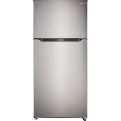Insignia 30" Top Freezer Refrigerator (NS-RTM18SS7) - Stainless Steel - Open Box - Scratch & Dent