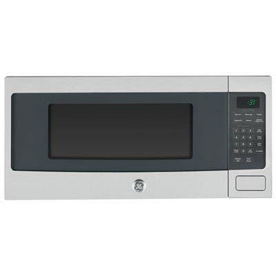GE Profile 1.1 Cu. Ft. Microwave (PEM10SLFC) - Stainless Steel Undercounter mounted