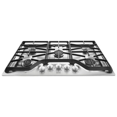 Image of Maytag 36   5-Burner Gas Cooktop (MGC7536DS) - Stainless Steel