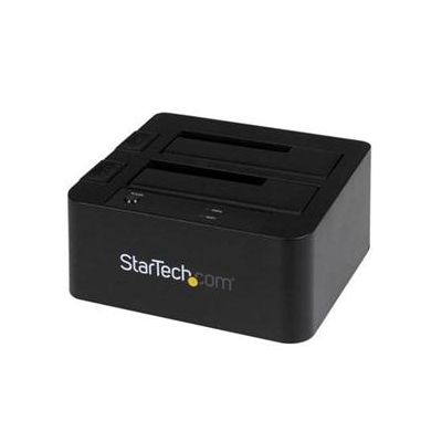 STARTECH EASILY CONNECT AND SWAP TWO 2.5 OR 3.5IN SATA III DRIVES