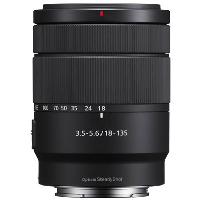 Sony E-Mount APS-C 18-135mm f/3.5-5.6 OSS Optical SteadyShot 