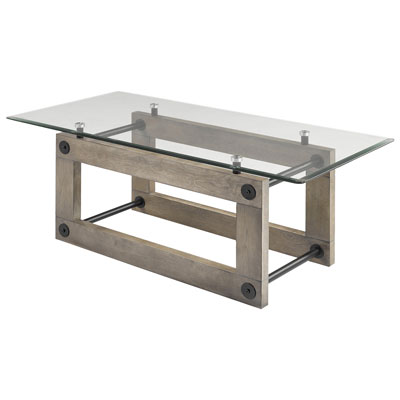 Fresno Contemporary Coffee Table - Ash Brown
