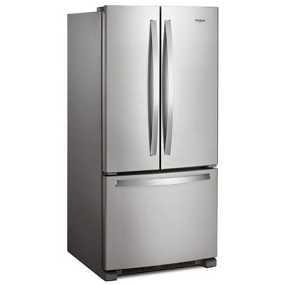 Whirlpool 33" French Door Refrigerator (WRF532SNHZ) - Stainless Steel - Open Box - Perfect Condition