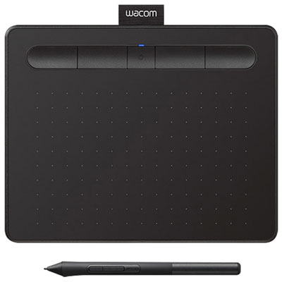 Image of Wacom Intuos 6.0   x 3.7   Graphic Tablet with Stylus (CTL4100WLK0) - Black