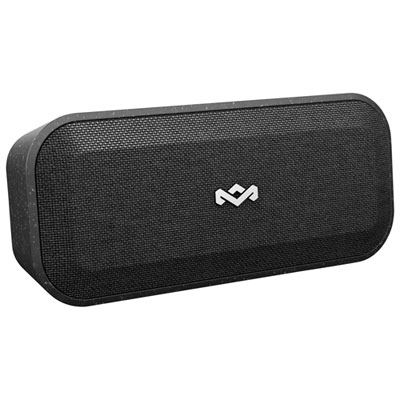 Image of House of Marley No Bounds XL Waterproof Bluetooth Wireless Speaker - Signature Black - Only at Best Buy