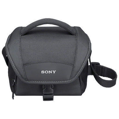 Sony Nylon Digital Camera Bag (LCSU11) - Black Excellent Camera Case