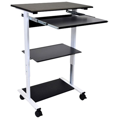 Luxor Three-shelf Adjustable Stand Up Workstation (STAND-WS30)