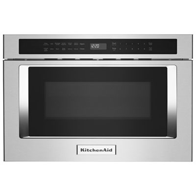 KitchenAid Built-In Microwave - 1.2 Cu. Ft. - Stainless Steel Undercounter microwave