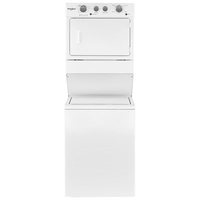 Whirlpool 4 Cu. Ft. Electric Washer & 5.9 Cu. Ft. Dryer Laundry Centre (YWET4027HW) - White New laundry center