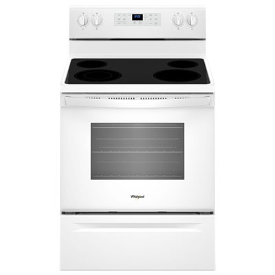 Whirlpool 30" 5.3 Cu. Ft. True Convection Freestanding Electric Range (YWFE521S0HW) - White We didn’t have time to wait for another to be ordered or we would have ordered one with a few more options