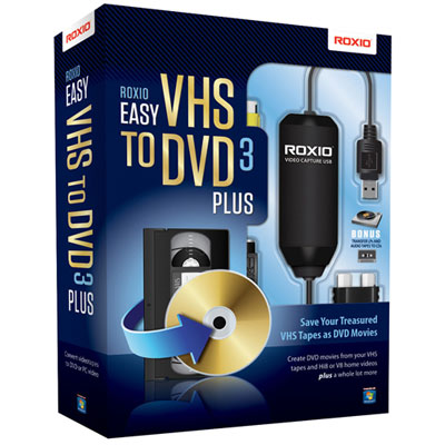 Image of Roxio Easy VHS to DVD 3 Plus - PC