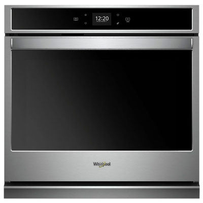 "Whirlpool 30"" Electric Wall Oven (WOS51EC0HS) - Black/Stainless Steel - Open Box - Perfect Condition"