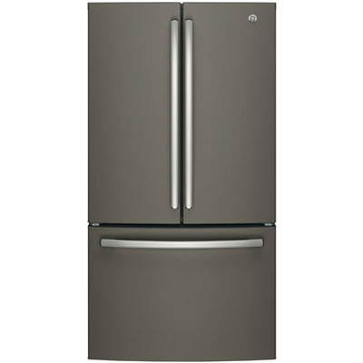 GE 36" 26.7 Cu. Ft. French Door Refrigerator (GNE27JMMES) - Slate - Open Box - Perfect Condition