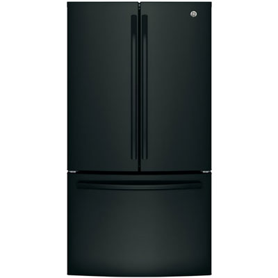 "GE 36"" 26.7 Cu. Ft. French Door Refrigerator (GNE27JGMBB) - Black - Open Box - Perfect Condition"