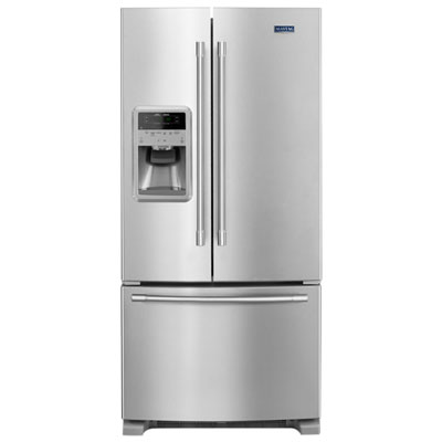 Image of Maytag 33   21.7 Cu. Ft. French Door Refrigerator (MFI2269FRZ) - Open Box - Perfect Condition