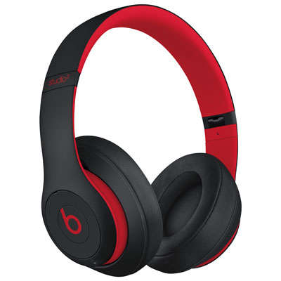 Image of Beats By Dr. Dre Studio3 Over-Ear Noise Cancelling Bluetooth Headphones - Black/Red