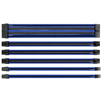 Ensemble De Manchons De Câble Ttmod De Thermaltake ­ Noir - Bleu