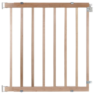 Image of Bily Swinging Hardware Mounted Safety Gate - Beige