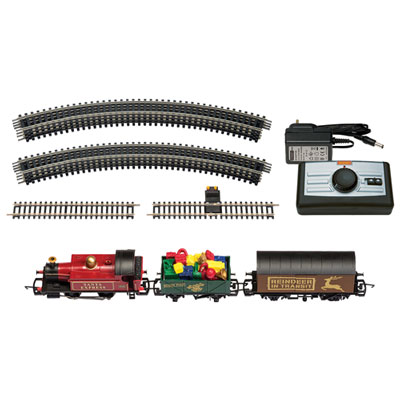 hornby r1210 santa's express christmas train set