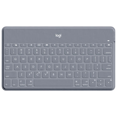 Image of Logitech Keys-To-Go Keyboard for iPad - Grey - Only at Best Buy