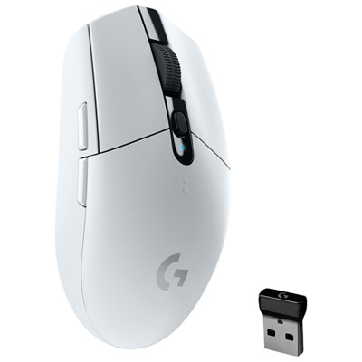 Image of Logitech G305 12000 DPI Wireless Optical Gaming Mouse - White